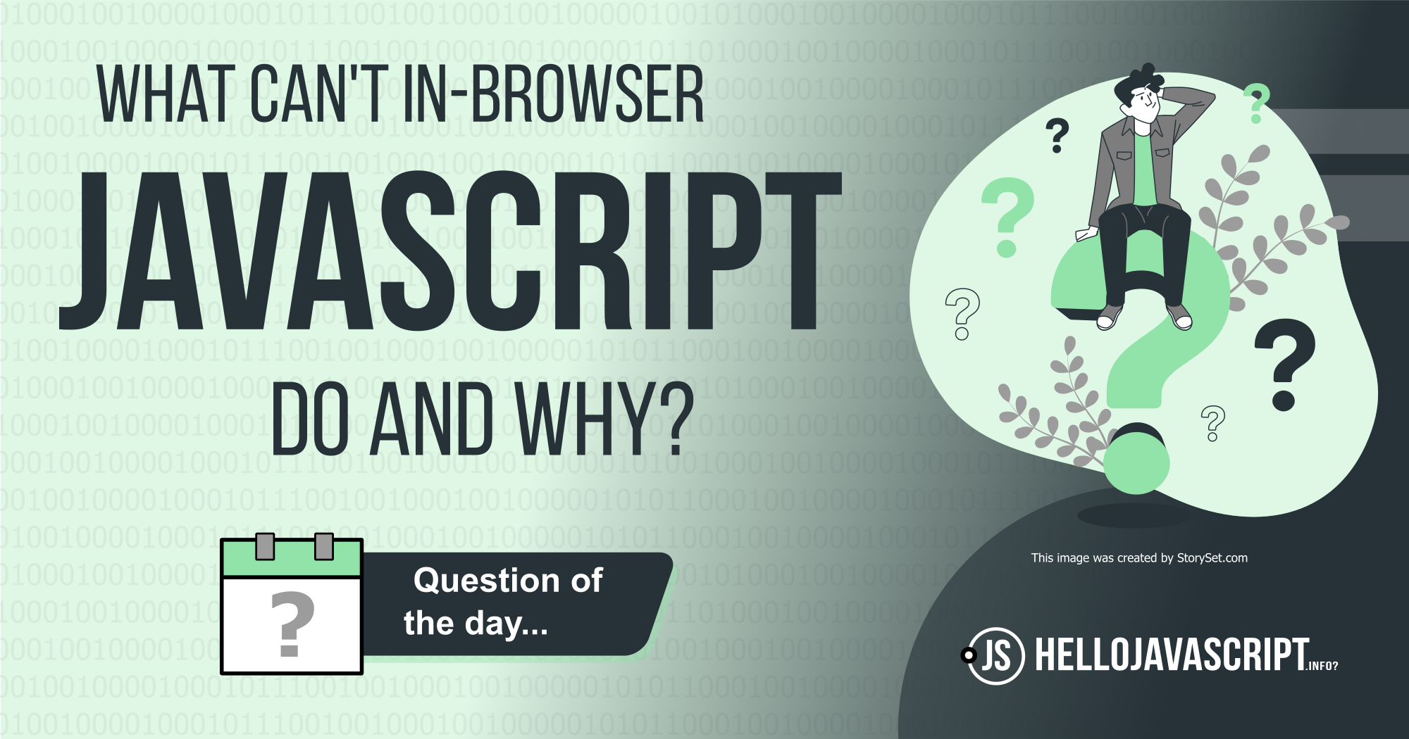 What CAN&#39;T in-browser JavaScript do and why?